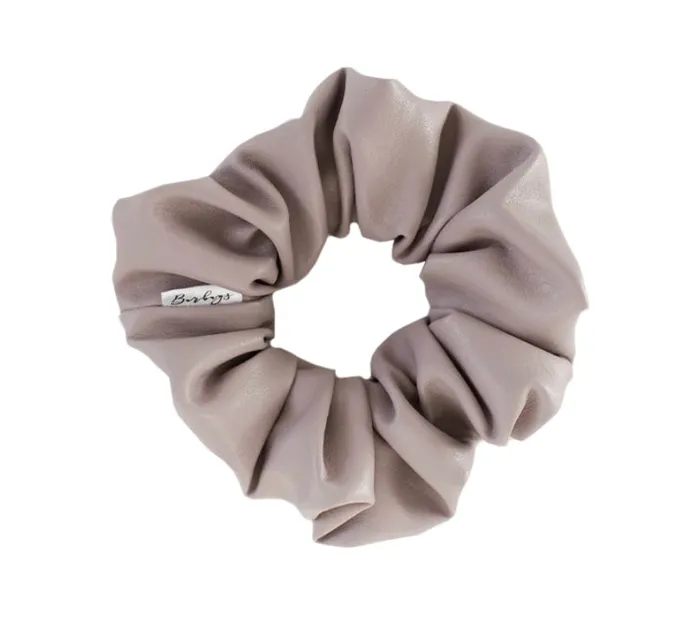 Barbays Earrings Barbays Lavender Leatherette Scrunchie