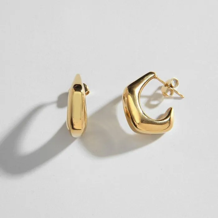 Biella Vintage Earrings Emily Hoops