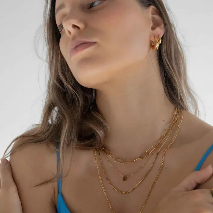 Biella Vintage Earrings Emily Hoops