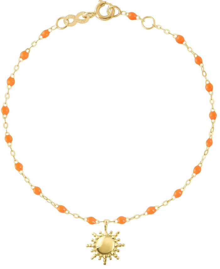 Bracelets Gigi Clozeau Sun Classic Gigi Orange Bracelet Yellow Gold 67