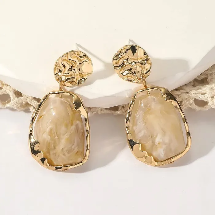 Bracelets Yellow Chimes Yellow Chimes Earrings for Women and Girls Stone Drop Gold Tone Stone Studded Drop Earrings Birthday Gift for girls and women Anniversary Gift for Wife