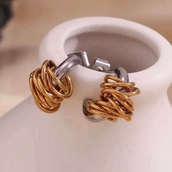 Earrings Dreamshow Baba Dainty Twine Studs