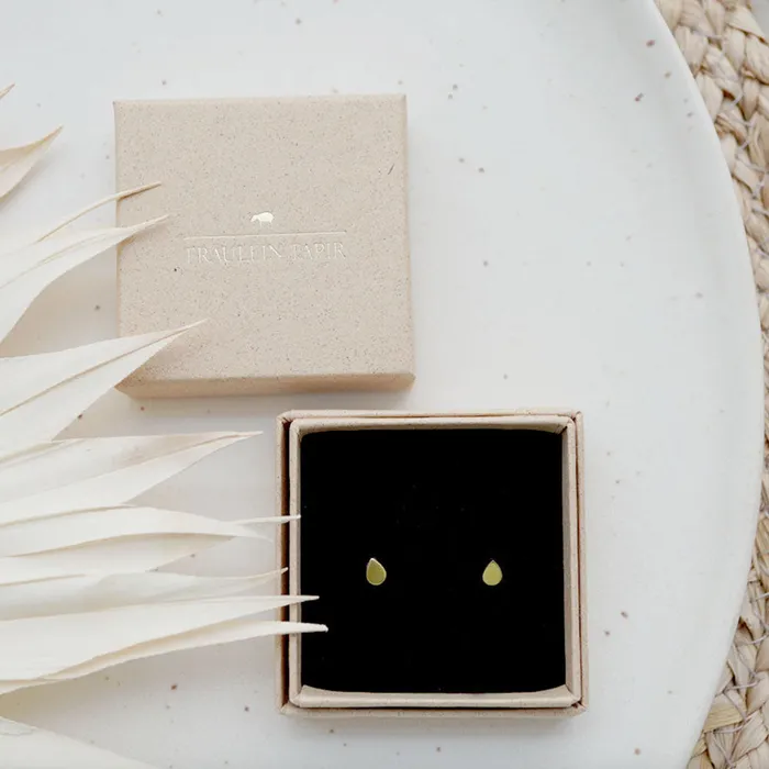 Earrings Frulein Tapir Drop Ohrstecker Frulein Tapir