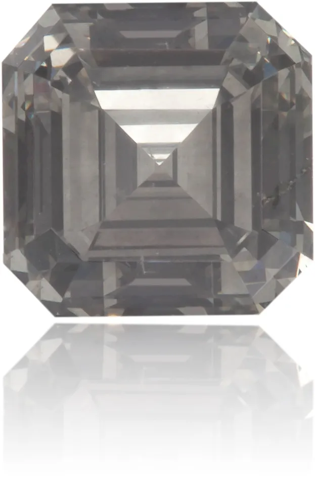 Earrings Langerman Diamonds Natural Gray Diamond Square 102 ct Polished