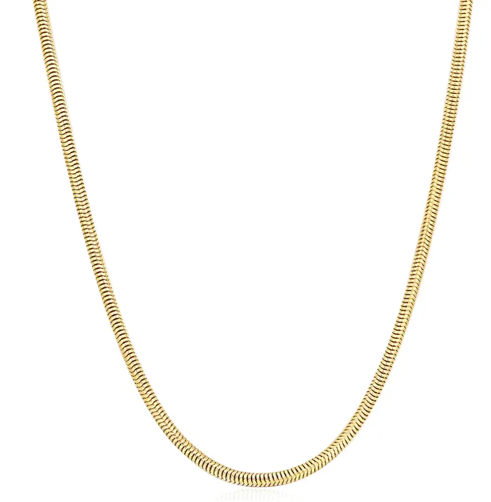 Earrings The Zuma Chain in Gold LUV AJ