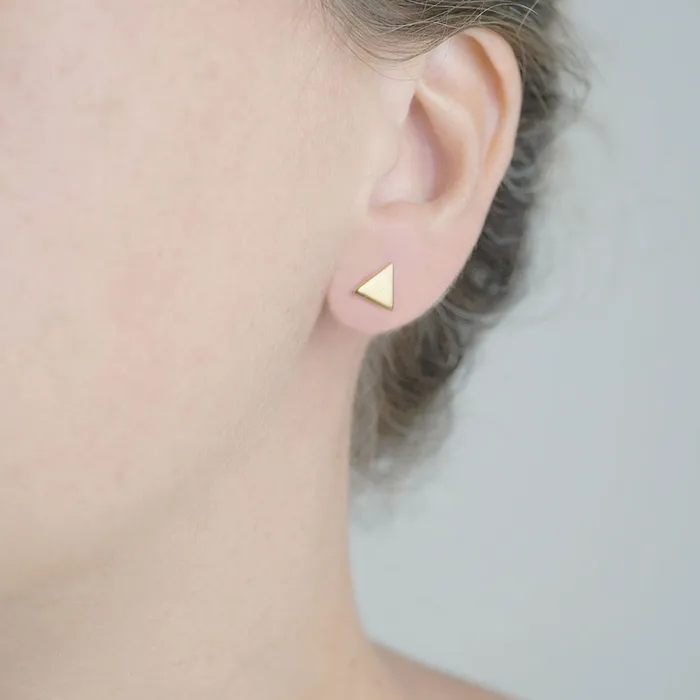 Frulein Tapir Earrings TRIANGLE Ohrstecker Frulein Tapir
