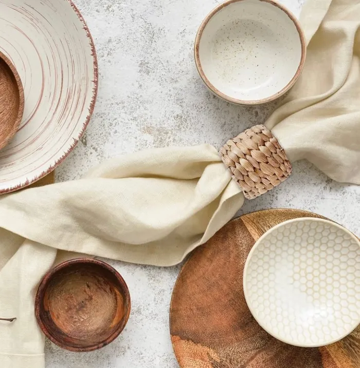 Rings Rustic Napkin Ring Candlewick Gift Shop