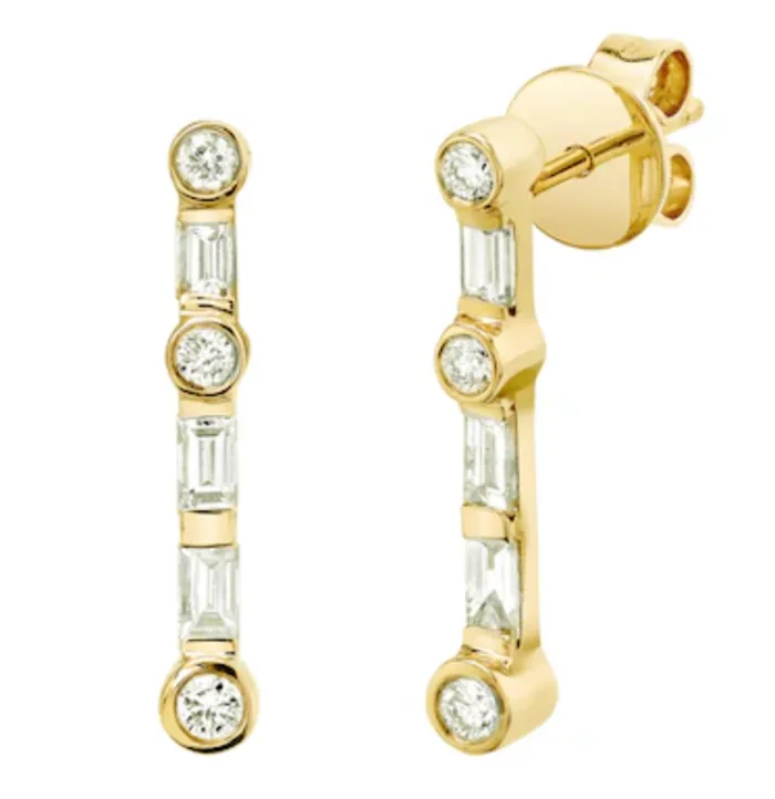 Shay Fine Jewelry Earrings DIAMOND STICKBONE STUDS