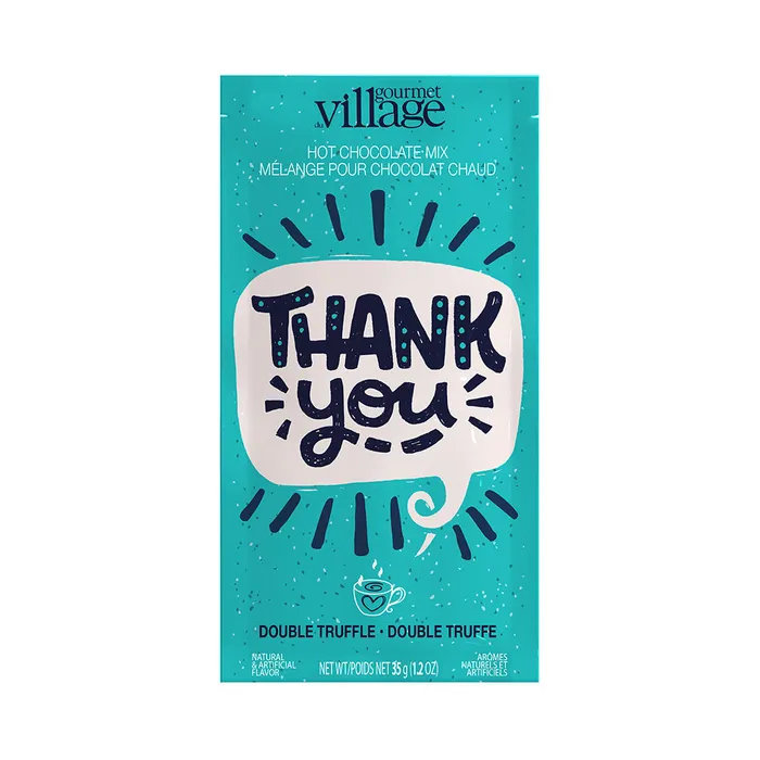 Thank You Hot ChocolateDouble Truffle Gourmet du Village Earrings