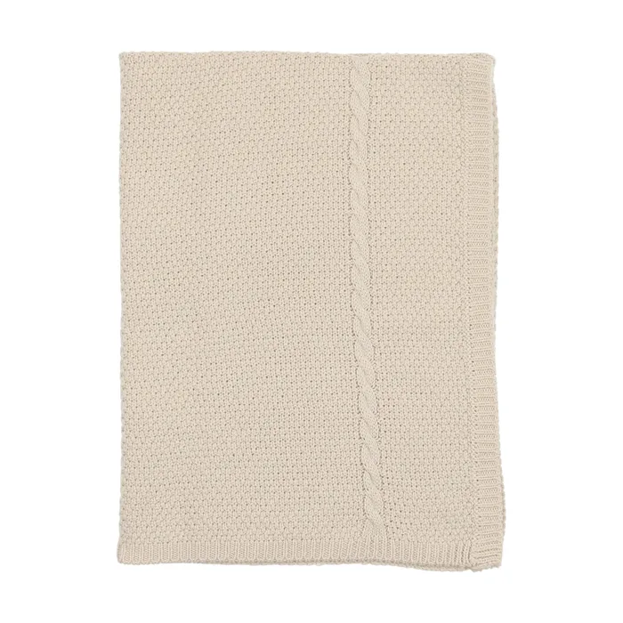 Analogie Earrings Analogie Cable Knit Blanket Natural