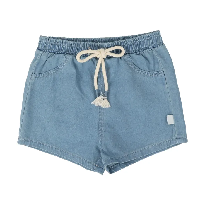 Analogie Earrings Analogie Rope Shorts Dark Tencel Denim Tencel Collection