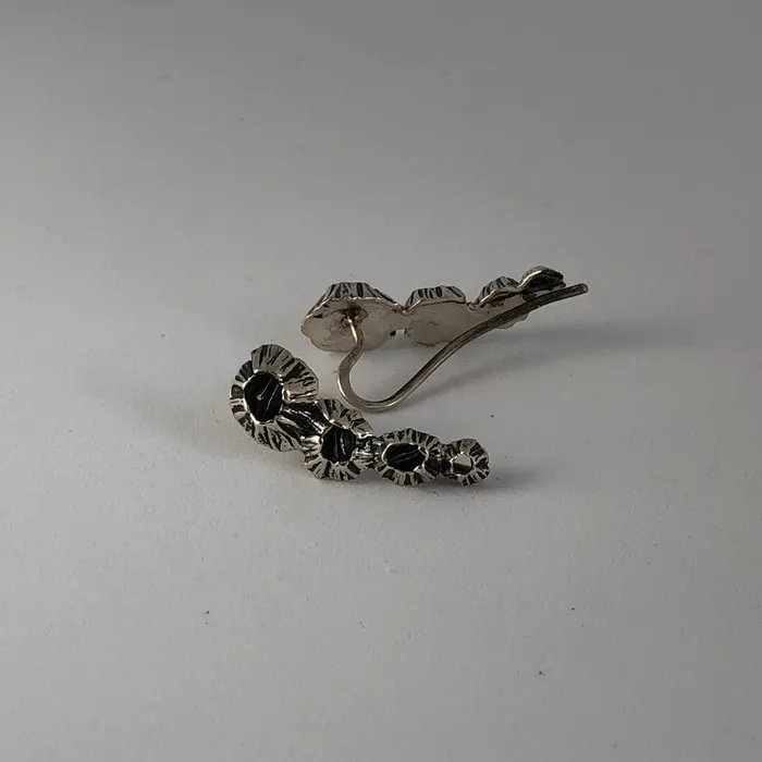 Andrew Xenos Earrings Barnacle Ear Climbers Sterling Andrew Xenos Earrings Barnacle Ear Climbers Sterling