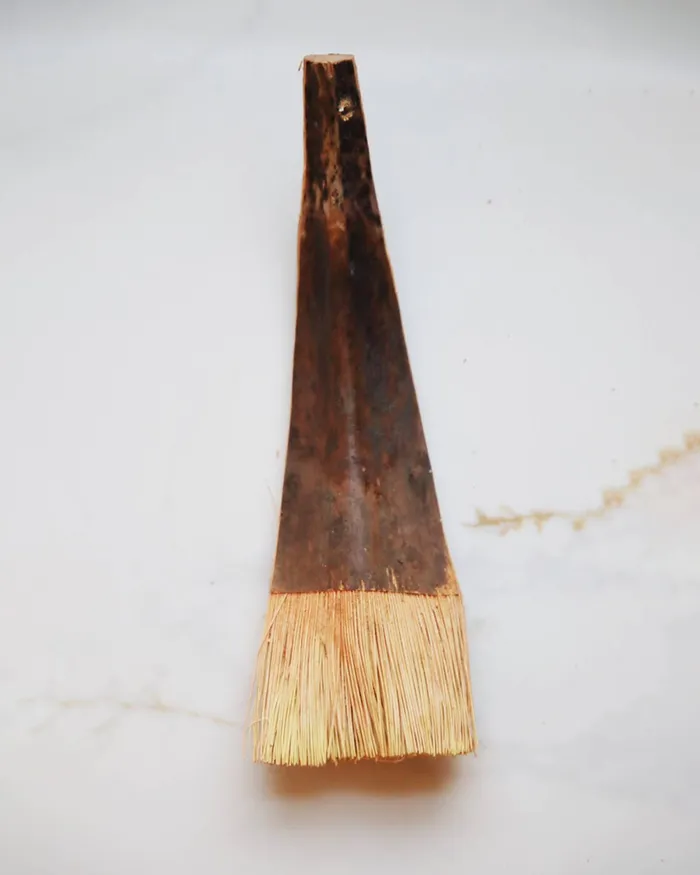 Coconut Palm Brush Fodory Earrings