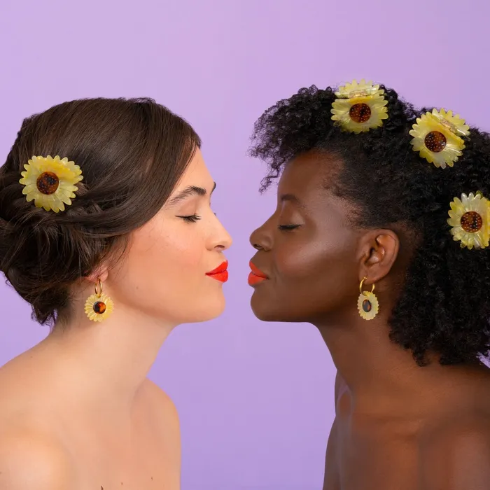 Cou Cou Suzette Rings Sunflower Hair Claw