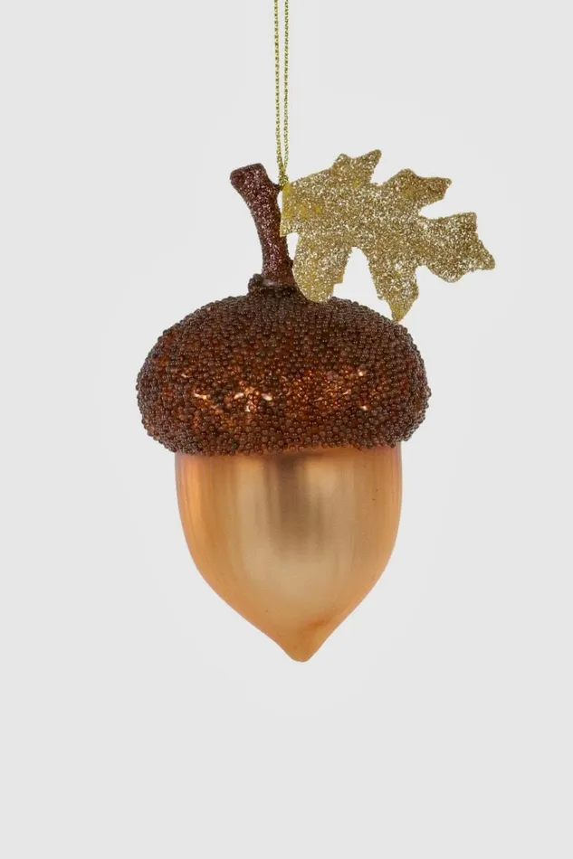 Earrings Cody Foster GILDED ACORN ORNAMENT