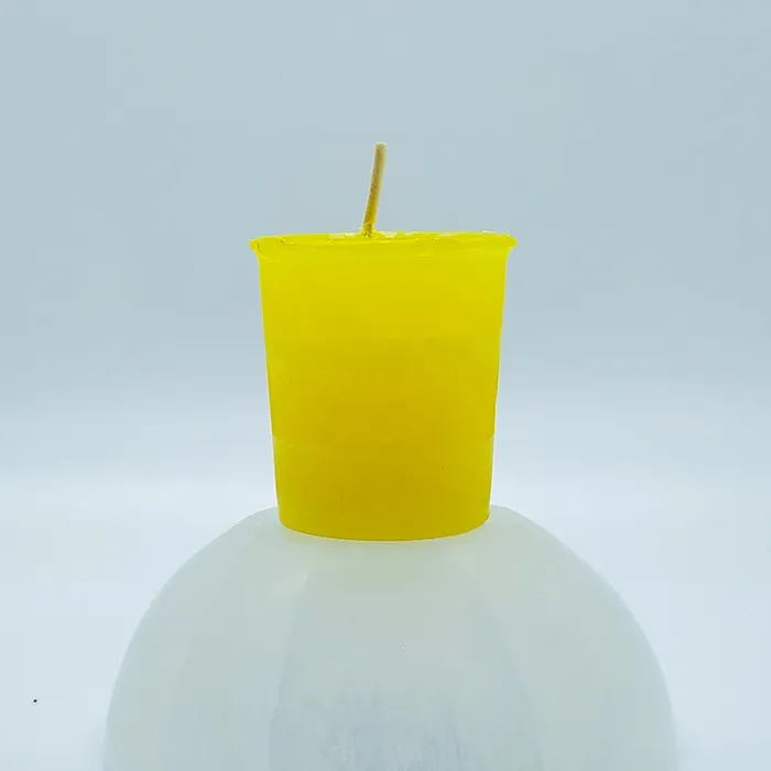 Earrings Crystal Journey Candles Laughter Yellow Votive Intention Candle Reiki Charged
