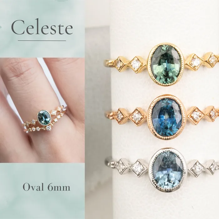 Earrings Envero Jewelry Celeste Bezel Setting Earrings Envero Jewelry Celeste Bezel Setting