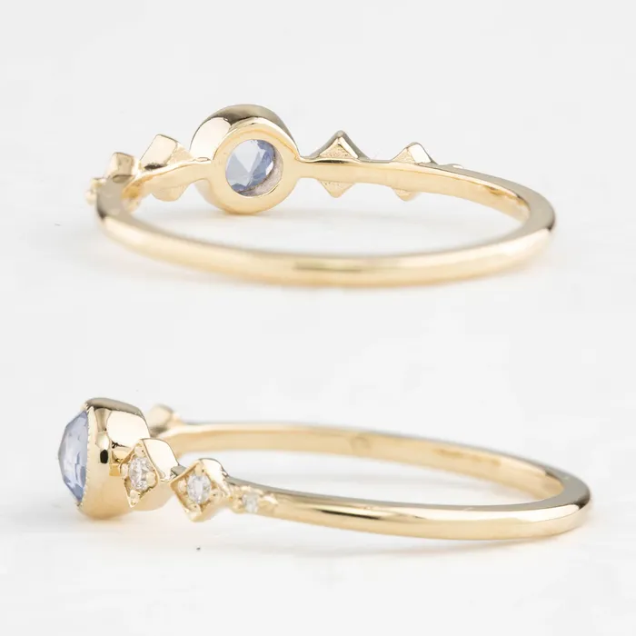 Earrings Envero Jewelry Celeste Bezel Setting Earrings Envero Jewelry Celeste Bezel Setting