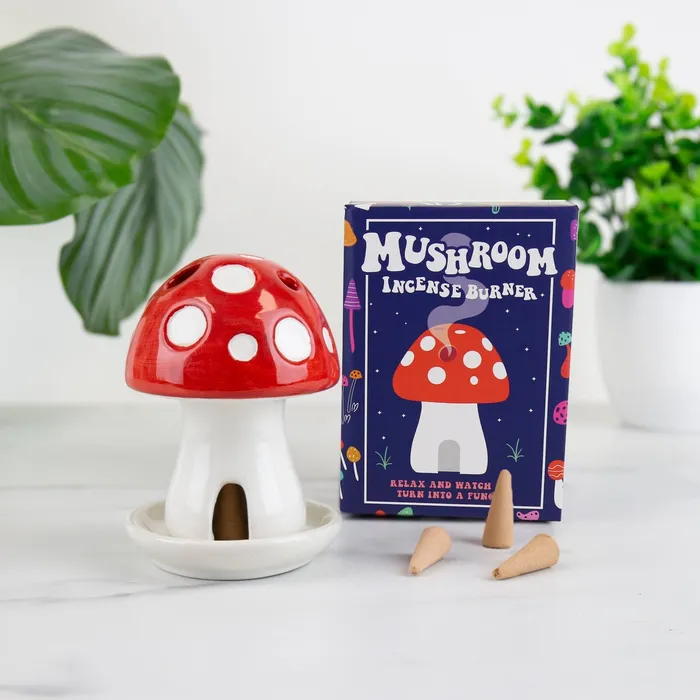 Earrings Gift Republic Mushroom Incense Burner