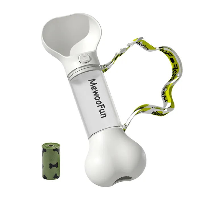 Earrings Hands Craft Dog Water Bottle 2in1 Water and Poop Bag Dispenser
