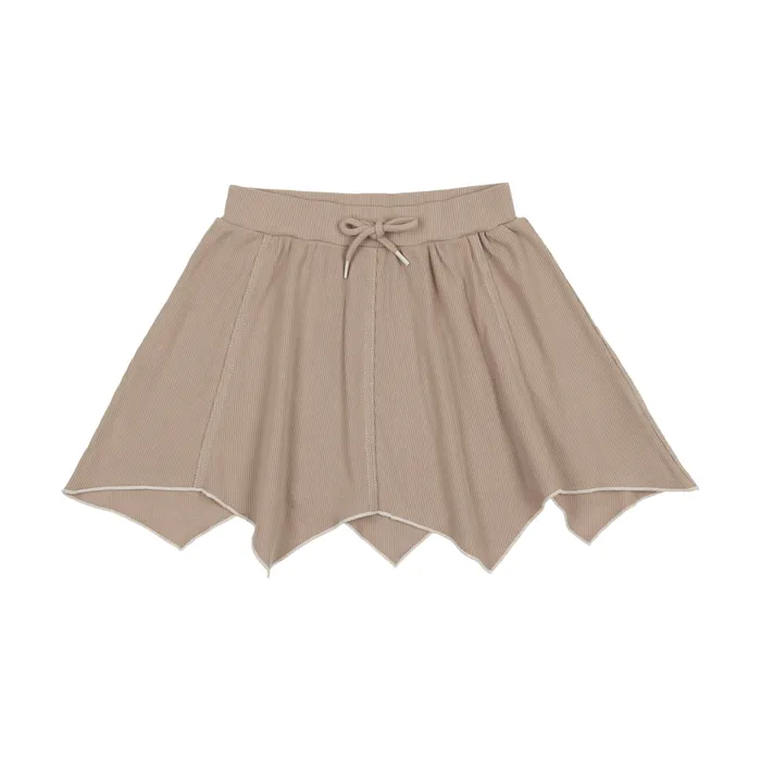 Earrings Lil Legs Lil Legs Handkerchief Skirt Taupe