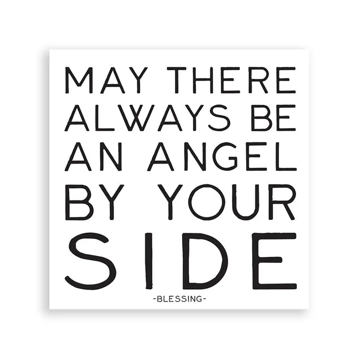 Earrings Magnet Angel By Your Side Blessing Quotable