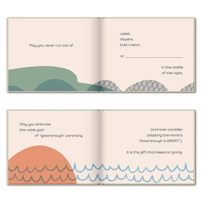 Earrings My Wishes for You as a New Parent Fillin Books Em Friends