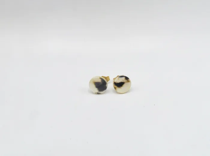 Earrings Small MagPie Circle Studs MarMar Jewels Boutique