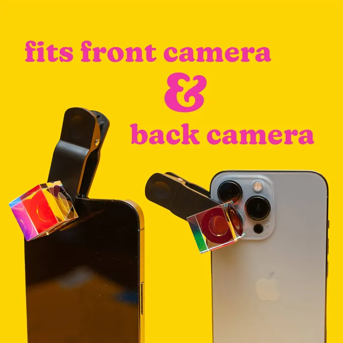 Earrings Wokeface Prism Vision Camera Lens Filter