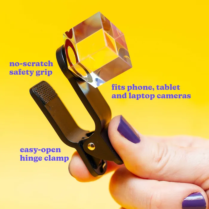 Earrings Wokeface Prism Vision Camera Lens Filter