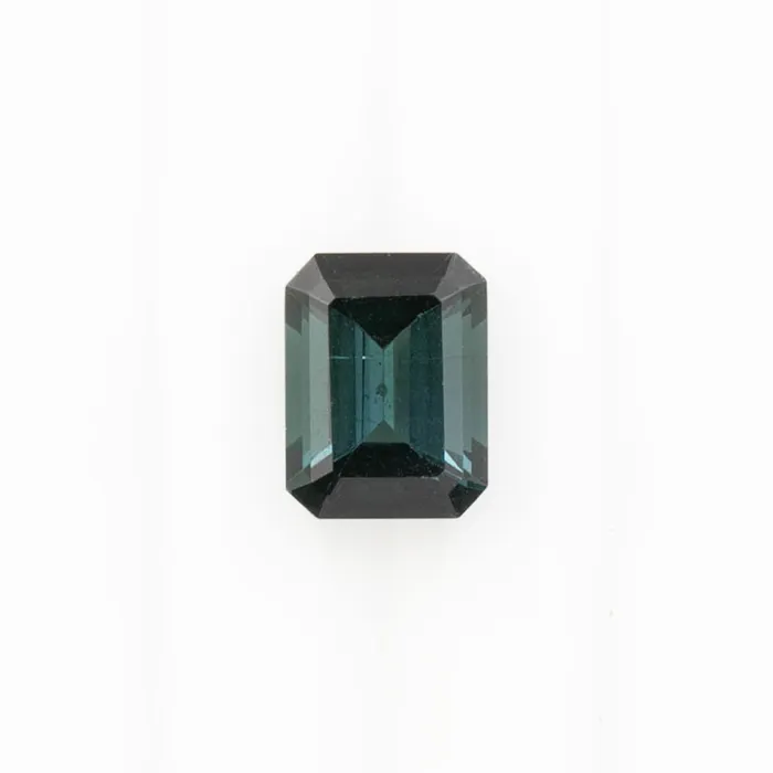 Envero Jewelry 193ct Emerald Cut Indicolite Tourmaline SE026 Rings