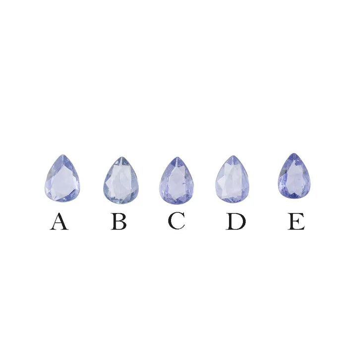 Envero Jewelry Earrings 090100ct Calibrated Pear Ceylon Sapphire 8x6mm