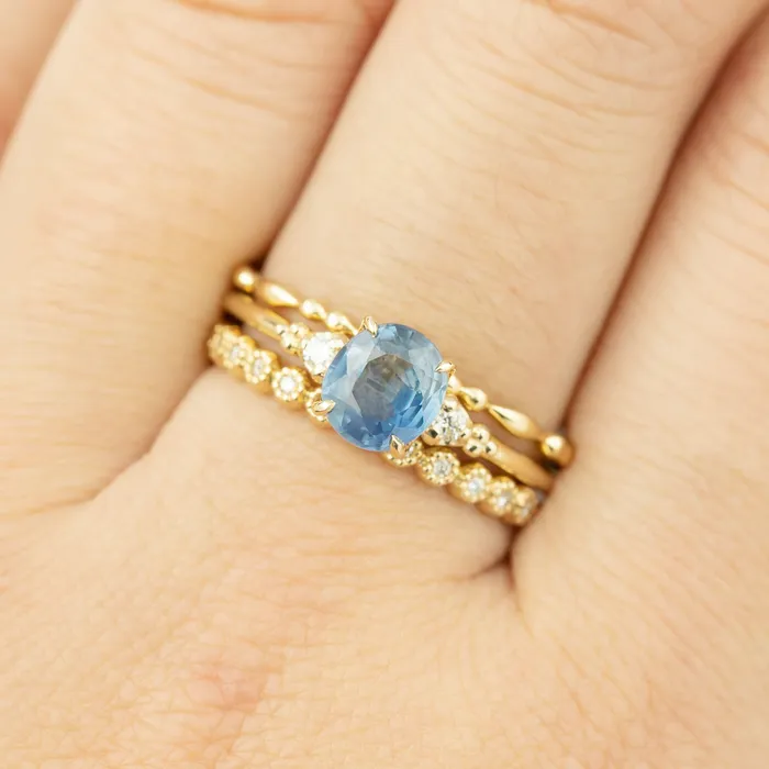 Envero Jewelry Rings Estel Ring 125ct Blue Sapphire One of a kind Envero Jewelry Rings Estel Ring 125ct Blue Sapphire One of a kind
