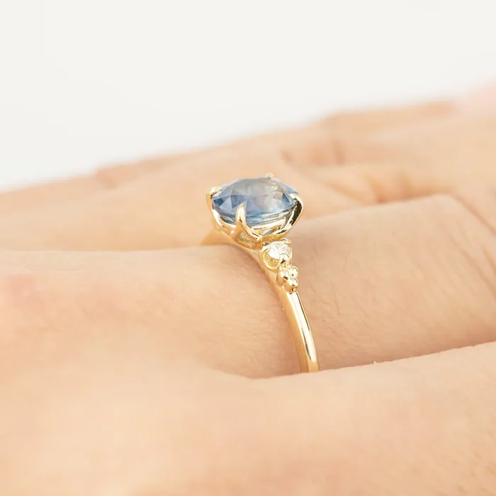 Envero Jewelry Rings Estel Ring 125ct Blue Sapphire One of a kind Envero Jewelry Rings Estel Ring 125ct Blue Sapphire One of a kind
