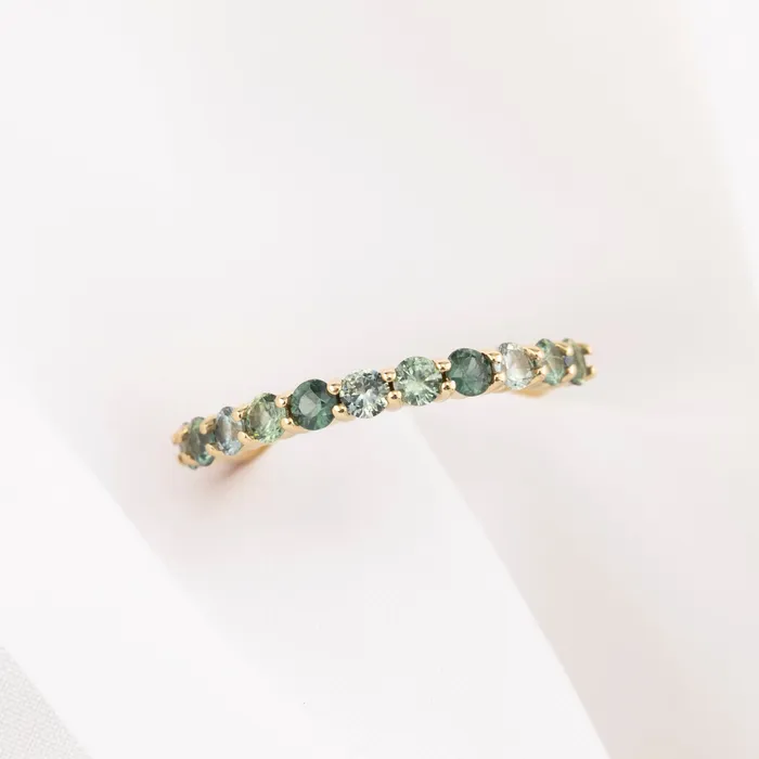 Envero Jewelry Rings Lydia 23mm Monatana Sapphire Band