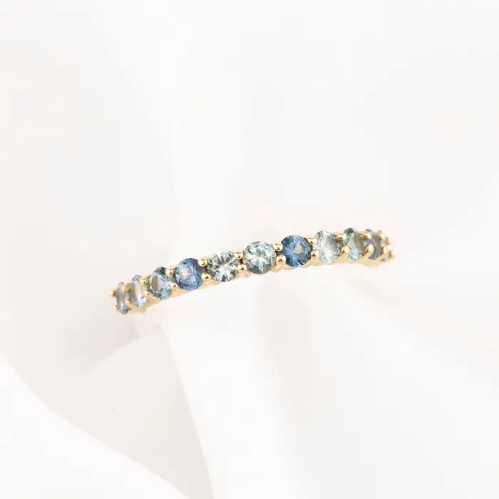 Envero Jewelry Rings Lydia 23mm Monatana Sapphire Band