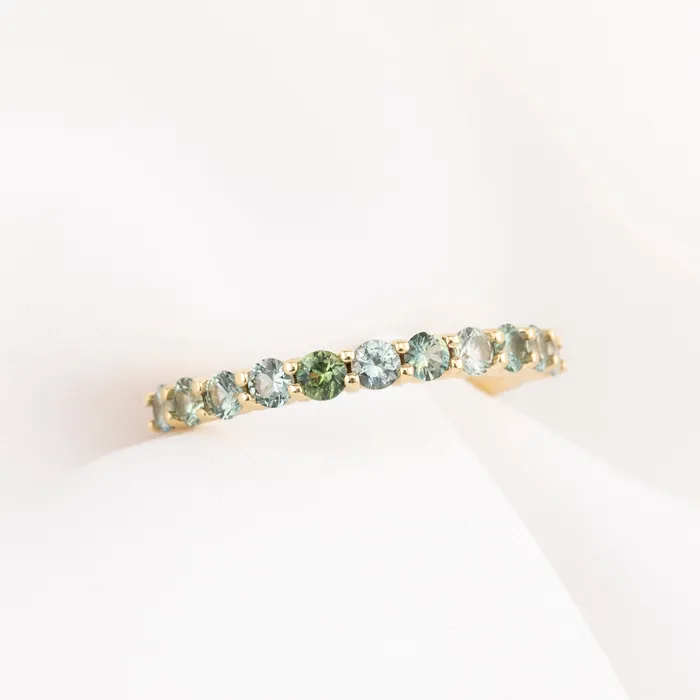 Envero Jewelry Rings Lydia 23mm Monatana Sapphire Band