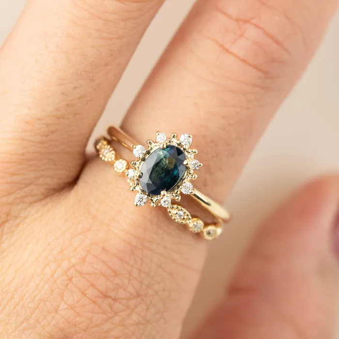 Envero Jewelry Rings Tia Petite Half Full Eternity Ring Envero Jewelry Rings Tia Petite Half Full Eternity Ring