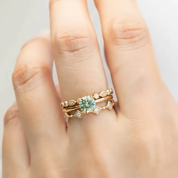 Envero Jewelry Rings Tia Petite Half Full Eternity Ring Envero Jewelry Rings Tia Petite Half Full Eternity Ring