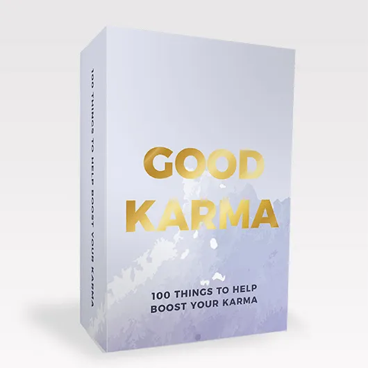 Gift Republic Earrings Good Karma Cards