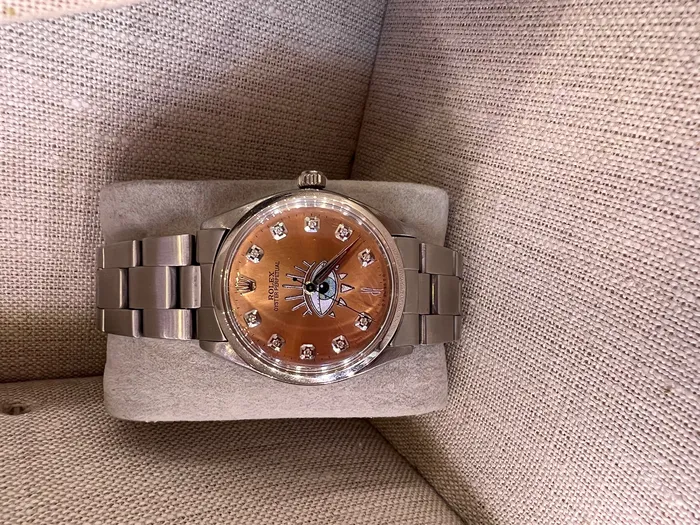 Jacquie Aiche Watches Rolex Watch Pink