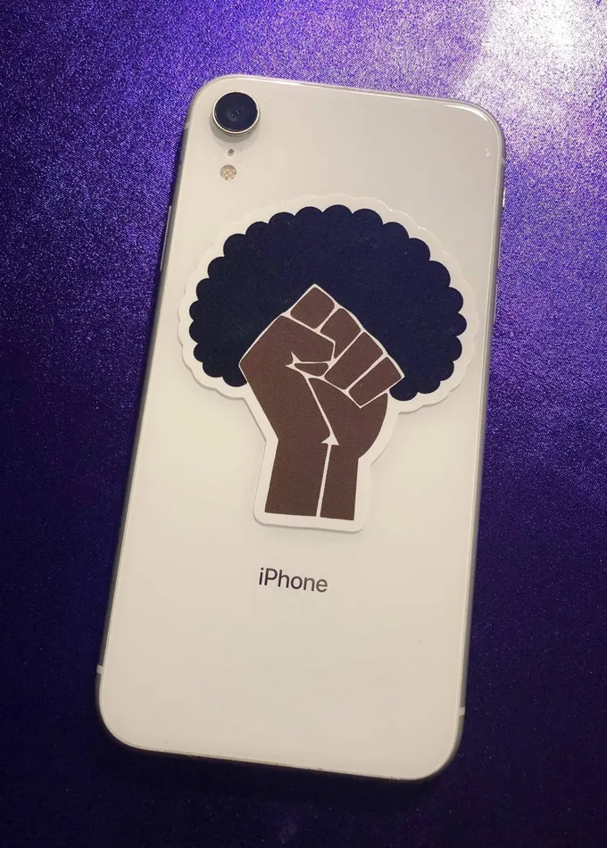 Jammin for Justice Earrings Power to the People Sticker