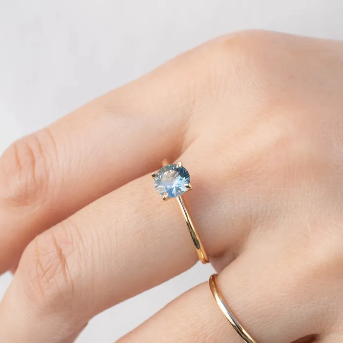 Jane Ring 086ct Light Blue Montana Sapphire One of a kind Envero Jewelry Rings Jane Ring 086ct Light Blue Montana Sapphire One of a kind Envero Jewelry Rings