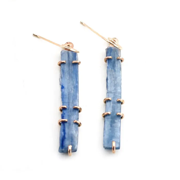 Kyanite Stick Earrings Alana Douvros Jewellery Earrings