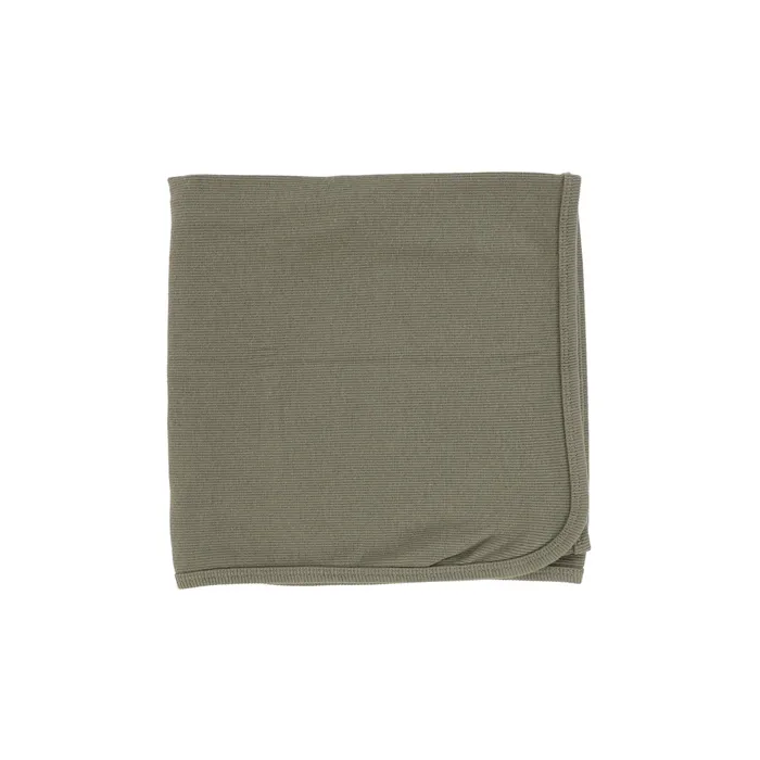Lil Legs Classic Ribbed Blanket Olive Lil Legs Earrings