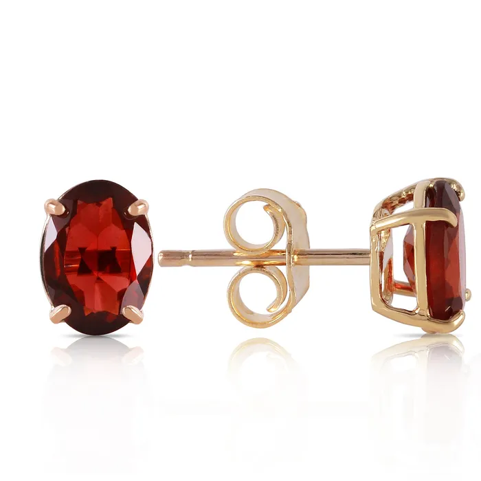 MayaMila Earrings 18 CTW 14K Solid Gold Dream Big Garnet Earrings MayaMila Earrings 18 CTW 14K Solid Gold Dream Big Garnet Earrings