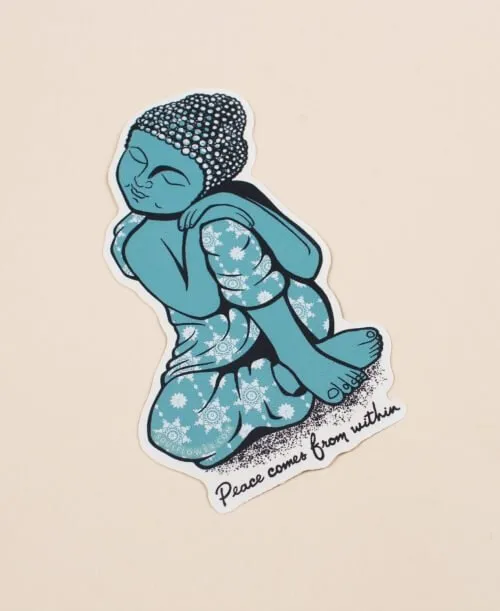 Meditate Stickers Soul Flower Earrings Meditate Stickers Soul Flower Earrings