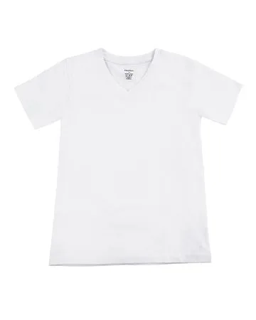 Memoi Earrings Memoi Boys Short Sleeve VNeck Undershirts 3 Pack MKU1200