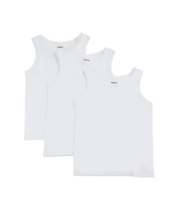 Memoi Earrings Memoi Boys Sleeveless Tank Undershirts 3 Pack MKU1010