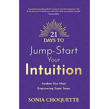 Penguin Random House Earrings 21 Days to Jumpstart Your Intuition